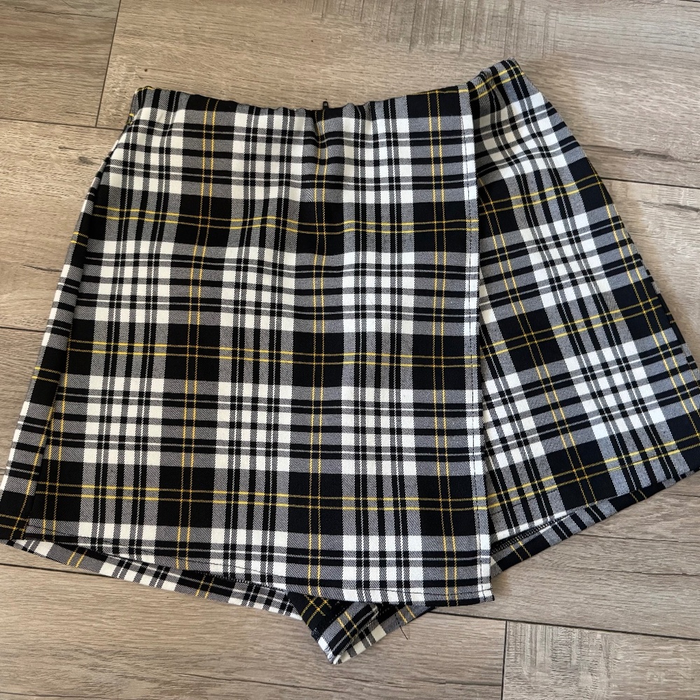 Windsor plaid skort